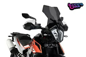 PUIG c[O XN[ KTM 790 R Ahx`[ 19-21 _[NX[N PUIG TOURING SCREEN KTM 790 R ADVENTURE 19-21 DARK SMOKE