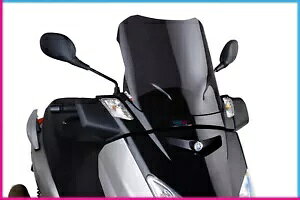 PUIG �X�N���[�� V-TECH ���C�� �c�[�����O ���}�n X-MAX 125 2006 �_�[�N�X���[�N PUIG SCREEN V-TECH LINE TOURING YAMAHA X-MAX 125 2006 DARK SMOKE
