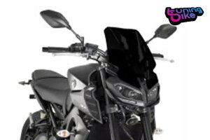 PUIG �X�N���[�� �l�C�L�b�h N.G.�c�[�����O ���}�n MT-09 SP 18-20 �u���b�N PUIG SCREEN NAKED N.G. TOURING YAMAHA MT-09 SP 18-20 BLACK �y���s�A���i�z