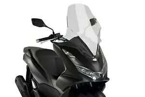 2021 PUIG V-TECH ���C�� �c�[�����O �z���_ PCX150 �N���A�h�[��- 2021 PUIG V-TECH LINE TOURING HONDA PCX150 CLEAR DOME- �y���s�A���i�z