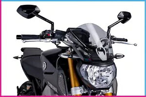 PUIG XN[ lCLbh N.G.X|[c }n MT-09 2016 CgX[N PUIG SCREEN NAKED N.G. SPORT YAMAHA MT-09 2016 LIGHT SMOKE