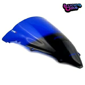 PUIG [VO XN[ }n YZF-R6 03-05 u[ PUIG RACING SCREEN YAMAHA YZF-R6 03-05 BLUE