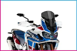 PUIG �X�N���[�� �X�|�[�c �z���_ �A�t���J �c�C�� �A�h�x���`���[ �X�|�[�c 2018 �_�[�N�X���[�N PUIG SCREEN SPORT HONDA AFRICA TWIN ADVENTURE SPORTS 2018 DARK SMOKE �y���s�A���i�z