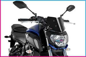 PUIG XN[ lCLbh N.G.X|[c }n MT-07 2019 ubN PUIG SCREEN NAKED N.G. SPORT YAMAHA MT-07 2019 BLACK