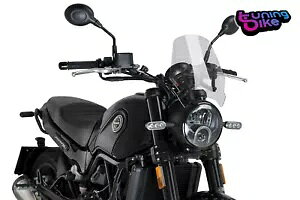 PUIG �X�N���[�� �l�C�L�b�h N.G.�X�|�[�c �x�l�� ���I���`�[�m �g���C�� 2017 �N���A PUIG SCREEN NAKED N.G. SPORT BENELLI LEONCINO TRAIL 2017 CLEAR �y���s�A���i�z