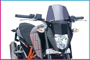 PUIG tgKX lCLbh N.G.X|[ct@[ KTM 690 DUKE 2020 wr[g[ - PUIG WINDSHIELD NAKED N.G. SPORT FUR KTM 690 DUKE 2020 HEAVILY TONED-