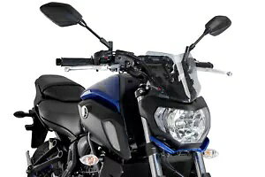 PUIG tgKX lCLbh N.G. 2019 X|[ct@[ }n MT-07 Qgg- PUIG WINDSHIELD NAKED N.G. 2019 SPORT FUR YAMAHA MT-07 GETONT-