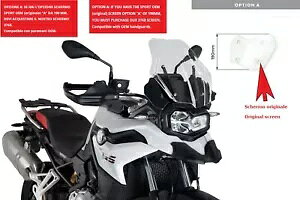 PUIG �c�[�����O �X�N���[�� BMW F750 GS 2020 �N���A PUIG TOURING SCREEN BMW F750 GS 2020 CLEAR �y���s�A���i�z