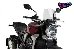 PUIG XN[ lCLbh N.G. SPORT HONDA CB650R lIX|[cJtF 2021 NA PUIG SCREEN NAKED N.G. SPORT HONDA CB650R NEO SPORTS CAFE 2021 CLEAR