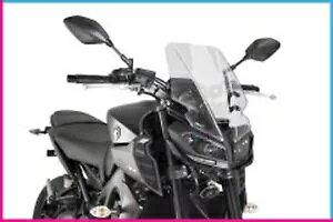 PUIG �t�����g�K���X �l�C�L�b�h N.G. 2020 �c�[�����O�t�@�[ ���}�n MT-09 SP �N���A- PUIG WINDSHIELD NAKED N.G. 2020 TOURING FUR YAMAHA MT-09 SP CLEAR- �y���s�A���i�z