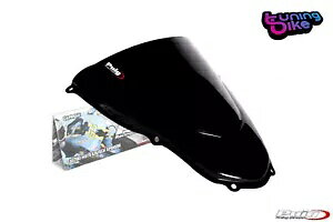 PUIG ���[�V���O �X�N���[�� �A�v�����A RS 125 06-10 �u���b�N PUIG RACING SCREEN APRILIA RS 125 06-10 BLACK �y���s�A���i�z