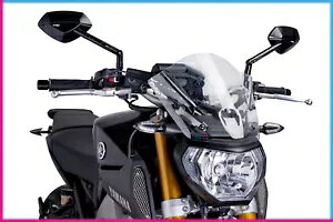PUIG XN[ lCLbh N.G.X|[c }n MT-09 2013 NA PUIG SCREEN NAKED N.G. SPORT YAMAHA MT-09 2013 CLEAR
