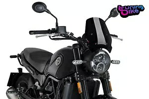 PUIG �X�N���[�� �l�C�L�b�h N.G.�X�|�[�c �x�l�� ���I���`�[�m �g���C�� 17-22 �u���b�N PUIG SCREEN NAKED N.G. SPORT BENELLI LEONCINO TRAIL 17-22 BLACK �y���s�A���i�z