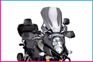 PUIG c[O XN[ XYL DL1000 V-STROM 2020 _[NX[N PUIG TOURING SCREEN SUZUKI DL1000 V-STROM 2020 DARK SMOKE
