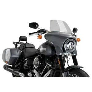 PUIG �X�N���[�� �n�C���[�h�c�[�����O �n�[���[ D. �\�t�e�C�� �X�|�[�c �O���C�h FLSB 18-21 ���C�g SMO PUIG SCREEN HIGH-ROAD TOURING HARLEY D. SOFTAIL SPORT GLIDE FLSB 18-21 LIGHT SMO �y���s�A���i�z
