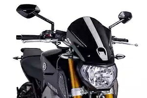 PUIG XN[ lCLbh N.G.c[O }n MT-09 13-16 ubN PUIG SCREEN NAKED N.G. TOURING YAMAHA MT-09 13-16 BLACK