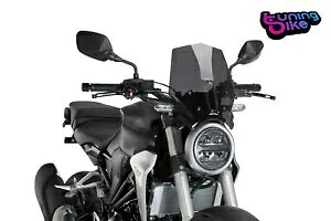 PUIG XN[ lCLbh N.G. SPORT HONDA CB125R NEO SPORTS CAFE 2021 _[NX[N PUIG SCREEN NAKED N.G. SPORT HONDA CB125R NEO SPORTS CAFE 2021 DARK SMOKE