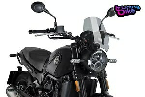PUIG �X�N���[�� �l�C�L�b�h N.G.�X�|�[�c �x�l�� ���I���`�[�m �g���C�� 17-22 ���C�g�X���[�N PUIG SCREEN NAKED N.G. SPORT BENELLI LEONCINO TRAIL 17-22 LIGHT SMOKE �y���s�A���i�z