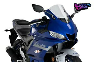 PUIG R-RACER �f�B�X�N ���}�n YZF-R3 2019 �N���A- PUIG R-RACER DISC FOR YAMAHA YZF-R3 2019 CLEAR- �y���s�A���i�z
