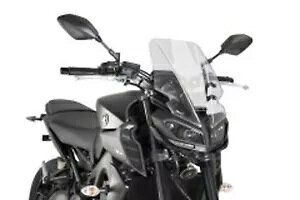 PUIG �t�����g�K���X �l�C�L�b�h N.G. 2019 �c�[�����O�t�@�[ ���}�n MT-09 SP �N���A- PUIG WINDSHIELD NAKED N.G. 2019 TOURING FUR YAMAHA MT-09 SP CLEAR- �y���s�A���i�z