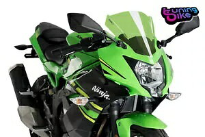 PUIG XN[ Z-[VO JTL jW 125 19-22 O[ PUIG SCREEN Z-RACING KAWASAKI NINJA 125 19-22 GREEN