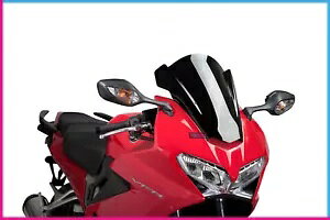 PUIG �X�N���[�� Z-���[�V���O �z���_ VFR800F 2015 �u���b�N PUIG SCREEN Z-RACING HONDA VFR800F 2015 BLACK �y���s�A���i�z