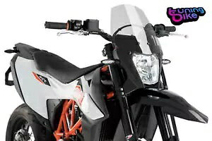 PUIG �X�N���[�� �l�C�L�b�h N.G.�X�|�[�c KTM 690 �G���f���[�� R 19-22 ���C�g�X���[�N PUIG SCREEN NAKED N.G. SPORT KTM 690 ENDURO R 19-22 LIGHT SMOKE �y���s�A���i�z