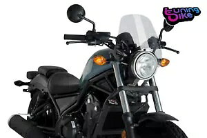 PUIG tgKX lCLbh N.G. 2019 X|[ct@[z_ CMX500 REBEL NA- PUIG WINDSHIELD NAKED N.G. 2019 SPORT FUR HONDA CMX500 REBEL CLEAR-