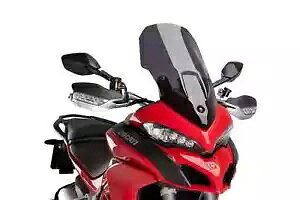 PUIG �c�[�����O �X�N���[�� �h�D�J�e�B �����e�B�X�g���[�_ �G���f���[�� �v�� 2016 �_�[�N�X���[�N PUIG TOURING SCREEN DUCATI MULTISTRADA ENDURO PRO 2016 DARK SMOKE �y���s�A���i�z