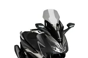 2021 PUIG V-TECH ���C�� �c�[�����O �z���_ �t�H�[�X 350 ���C�g�X���[�N�h�[��- 2021 PUIG V-TECH LINE TOURING HONDA FORCE 350 LIGHT SMOKE DOME- �y���s�A���i�z