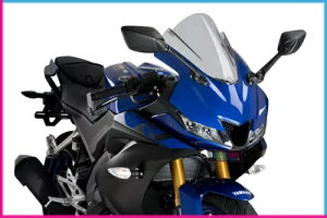PUIG �f�B�X�N Z-���[�V���O �t�@�[ ���}�n YZF-R125 2019 �g�[��- PUIG DISC Z-RACING FUR YAMAHA YZF-R125 2019 TONED- �y���s�A���i�z