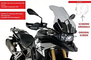 PUIG �c�[�����O �X�N���[�� �v���X BMW F850 GS 18-22 ���C�g�X���[�N PUIG TOURING SCREEN PLUS BMW F850 GS 18-22 LIGHT SMOKE