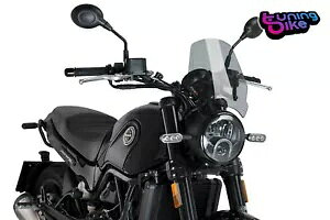 PUIG �X�N���[�� �l�C�L�b�h N.G.�X�|�[�c �x�l�� ���I���`�[�m �g���C�� 2022 ���C�g�X���[�N PUIG SCREEN NAKED N.G. SPORT BENELLI LEONCINO TRAIL 2022 LIGHT SMOKE �y���s�A���i�z