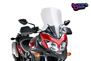 PUIG c[OfBXN XYL DL650A V-STROM 2016 NA- PUIG TOURING DISC FOR SUZUKI DL650A V-STROM 2016 CLEAR-