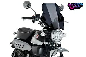 v[`tgV[hwMOD.XYL GSR750 11'-16' _[Ng[pobg PUIG WINDSHIELD UNIV. MOD. BAT FOR SUZUKI GSR750 11'-16' DARK TONED-