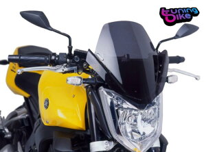 PUIG tgKX lCLbh N.G.X|[ct@[ }n FZ1 2011 XgOg[ - PUIG WINDSHIELD NAKED N.G. SPORT FUR YAMAHA FZ1 2011 STRONG TONED-