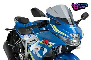 PUIG �X�N���[�� Z-���[�V���O �X�Y�L GSX-R125 2021 ���C�g�X���[�N PUIG SCREEN Z-RACING SUZUKI GSX-R125 2021 LIGHT SMOKE �y���s�A���i�z