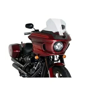 Puig �X�N���[�� �n�[���[�_�r�b�h�\�� �\�t�e�C�� 1745 ST ���[���C�_�[ 2022 2023 �N���A 21366W PUIG SCREEN FOR HARLEY DAVIDSON SOFTAIL 1745 ST LOW RIDER 2022 2023 CLEAR 21366W �y���s�A���i�z