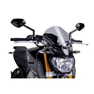 Puig XN[ }n MT-09 850 X|[cgbJ[ 2013 - 2016 CgX[N 6861H PUIG SCREEN FOR YAMAHA MT-09 850 SPORT TRACKER 2013 - 2016 LIGHT SMOKE 6861H