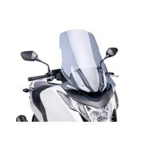 PUIG V-TECH �c�[�����O �X�N���[�� �z���_ �C���e�O�� 750 2014 - 2020 ���C�g�X���[�N 6035H PUIG V-TECH TOURING SCREEN FOR HONDA INTEGRA 750 2014 - 2020 LIGHT SMOKE 6035H �y���s�A���i�z