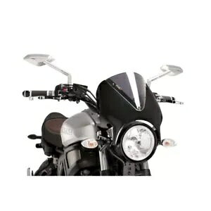 PUIG EBhXN[ g }n XSR 900 2016 - 2021 CgX[N 9561H PUIG WINDSCREEN RETRO FOR YAMAHA XSR 900 2016 - 2021 LIGHT SMOKE 9561H