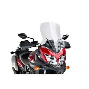 �t�����g�K���X �c�[�����O Puig �X�Y�L DL V-STROM 650 2012 - 2016 �N���A 5895W- WINDSHIELD TOURING PUIG FOR SUZUKI DL V-STROM 650 2012 - 2016 CLEAR 5895W- �y���s�A���i�z