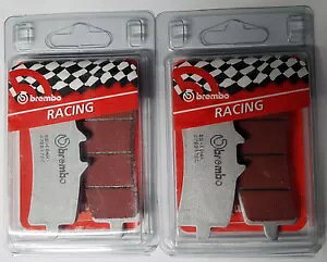Brembo SC [VO u[Lpbh 2 Zbg AvA gDI[m 1100 V4 RR 2017 - 2019 BREMBO SC RACING BRAKE PADS 2 SETS FOR APRILIA TUONO 1100 V4 RR 2017 - 2019