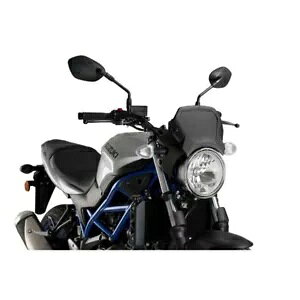 PUIG �t�����g�t�F�A�����O �}�b�N�o�[ �G�C�g �}�C�� 500 �X�g���[�g 2022 - 2023 �u���b�N 3592N PUIG FRONT FAIRING FOR MACBOR EIGHT MILE 500 STREET 2022 - 2023 BLACK 3592N �y���s�A���i�z
