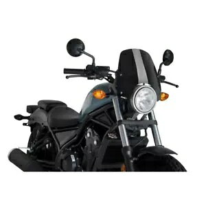 tgKX lCLbh X|[c Puig z_ x CMX300 2017 - 2020 ubN 3829N- WINDSHIELD NAKED SPORT PUIG FOR HONDA REBEL CMX300 2017 - 2020 BLACK 3829N-