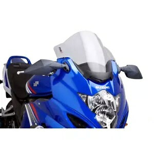 �t�����g�K���X �c�[�����O Puig �X�Y�L GSX 1250 F 2010 - 2017 �X���[�N�O���[ 4633H- WINDSHIELD TOURING PUIG FOR SUZUKI GSX 1250 F 2010 - 2017 SMOKE GRAY 4633H- �y���s�A���i�z