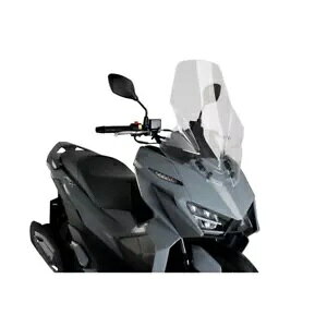 PUIG V-TECH ���C�� �c�[�����O �X�N���[�� SYM JET X 125 2023 �Ή� �N���A 21534W PUIG V-TECH LINE TOURING SCREEN COMPATIBLE FOR SYM JET X 125 2023 CLEAR 21534W �y���s�A���i�z