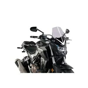 �v�[�C�O �l�C�L�b�h N.G.�z���_ CB 500 F 2019 - 2021 ���C�g�X���[�N 3657H �p�c�[�����O�X�N���[�� PUIG NAKED N.G. TOURING SCREEN FOR HONDA CB 500 F 2019 - 2021 LIGHT SMOKE 3657H