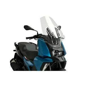 �t�����g�K���X V-TECH ���C�� �c�[�����O PUIG BMW C 400 X 2019 - 2023 �N���A 20732W- WINDSHIELD V-TECH LINE TOURING PUIG FOR BMW C 400 X 2019 - 2023 CLEAR 20732W- �y���s�A���i�z