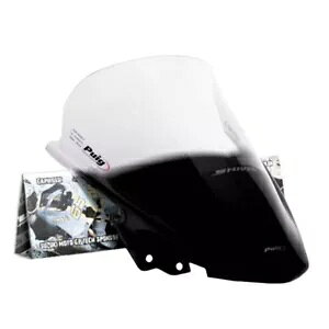 PUIG Z-レーシング スクリーン アプリリア シバー 750/GT 2007 - 2016 クリア 5249W PUIG Z-RACING SCREEN FOR APRILIA SHIVER 750/GT 2007 - 2016 CLEAR 5249W